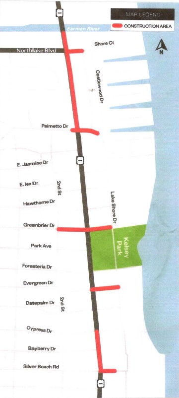 US1 South water and Sewer force main